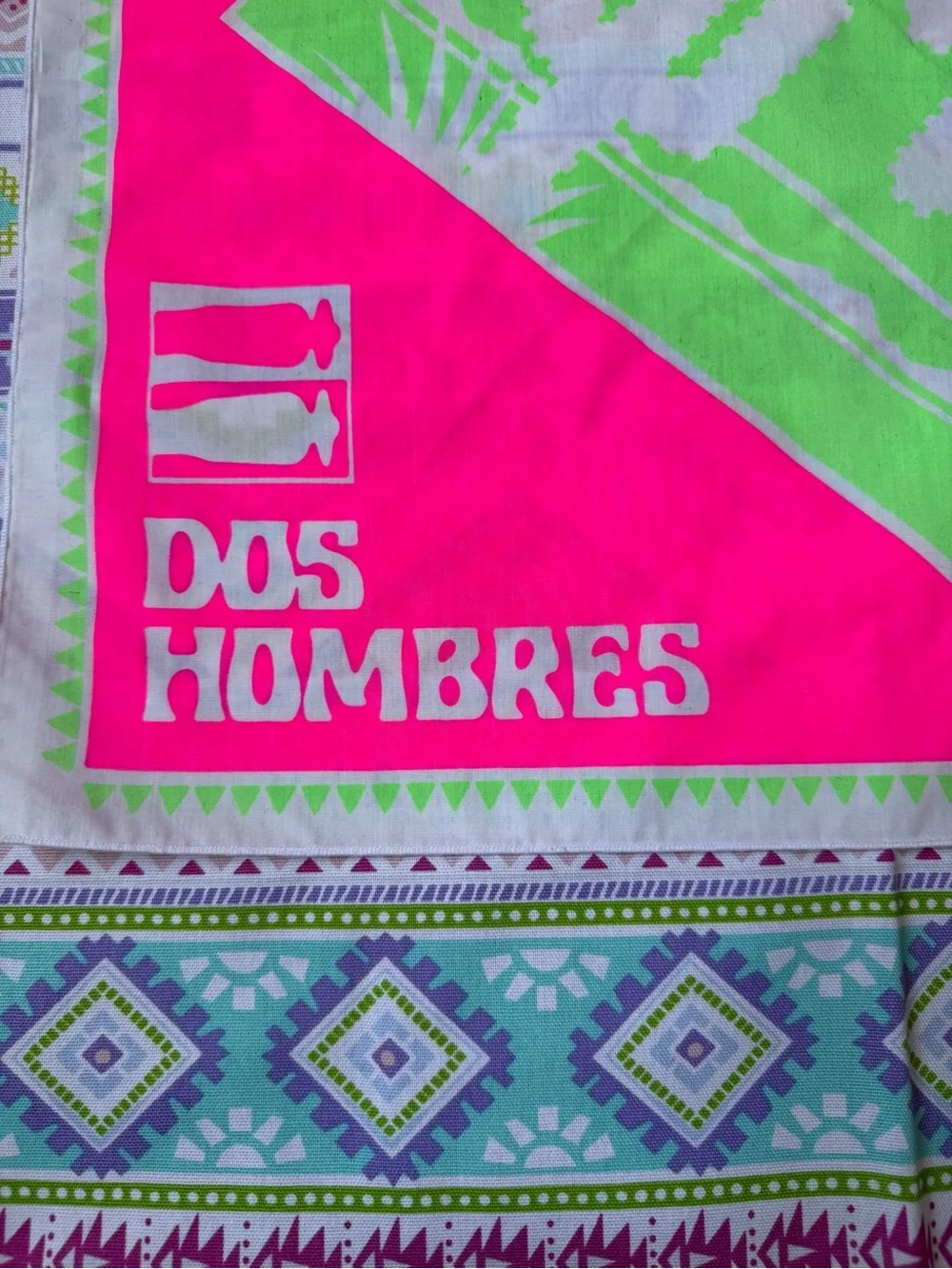 Dos Hombres Cactus Tequila Bandana 🌵🥃